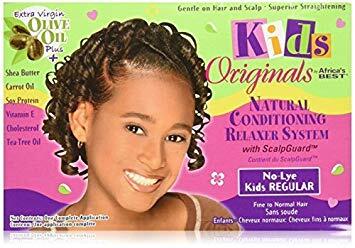 Africa's Best Kids Originals No-Lye Kids Relaxer Regular Kit