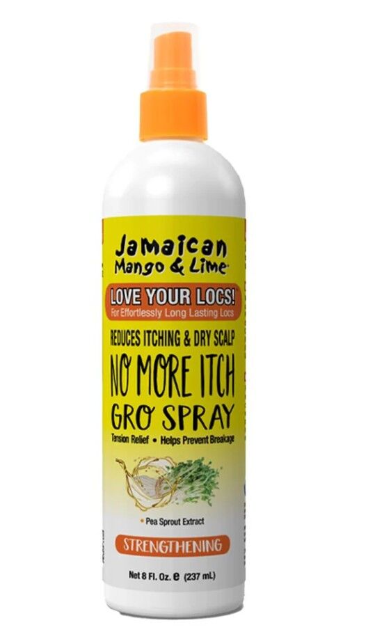 Jamaican Mango & Lime No More Itch Gro Spray Maximum Relief Mentholated 473mL (16 fl.oz)