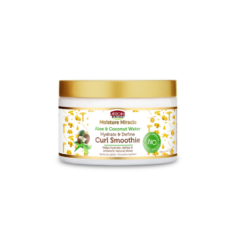 African Pride Miracle Moisture Curl Smoothie Aloe & Coconut Water 340g (12oz)