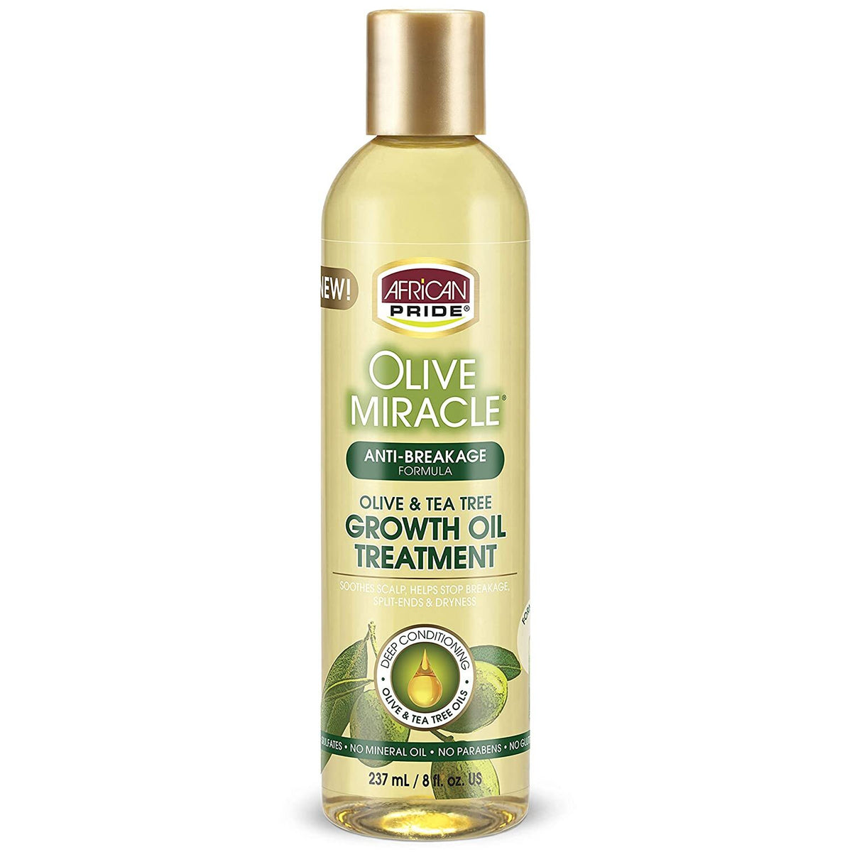 African Pride Olive Miracle Growth Oil Treatment 237mL (8oz)