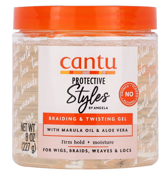 Cantu Protective Styles by Angela Braiding & Twisting Gel 227mL(8oz)