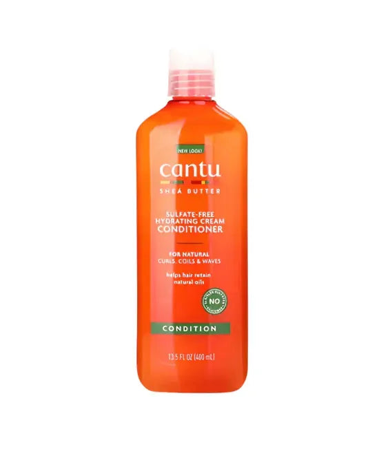 Cantu Sulfate-Free Hydrating Cream Conditioner with Shea Butter 400mL (13.5oz)