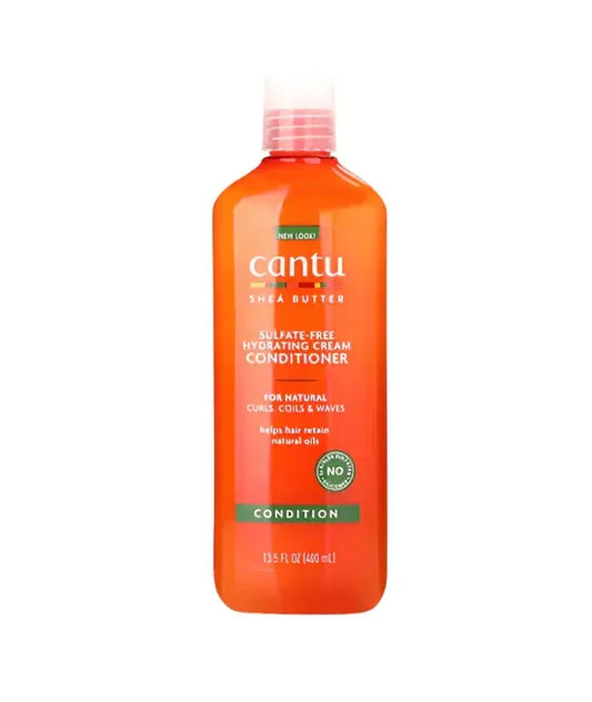 Cantu Sulfate-Free Hydrating Cream Conditioner with Shea Butter 400mL (13.5oz)