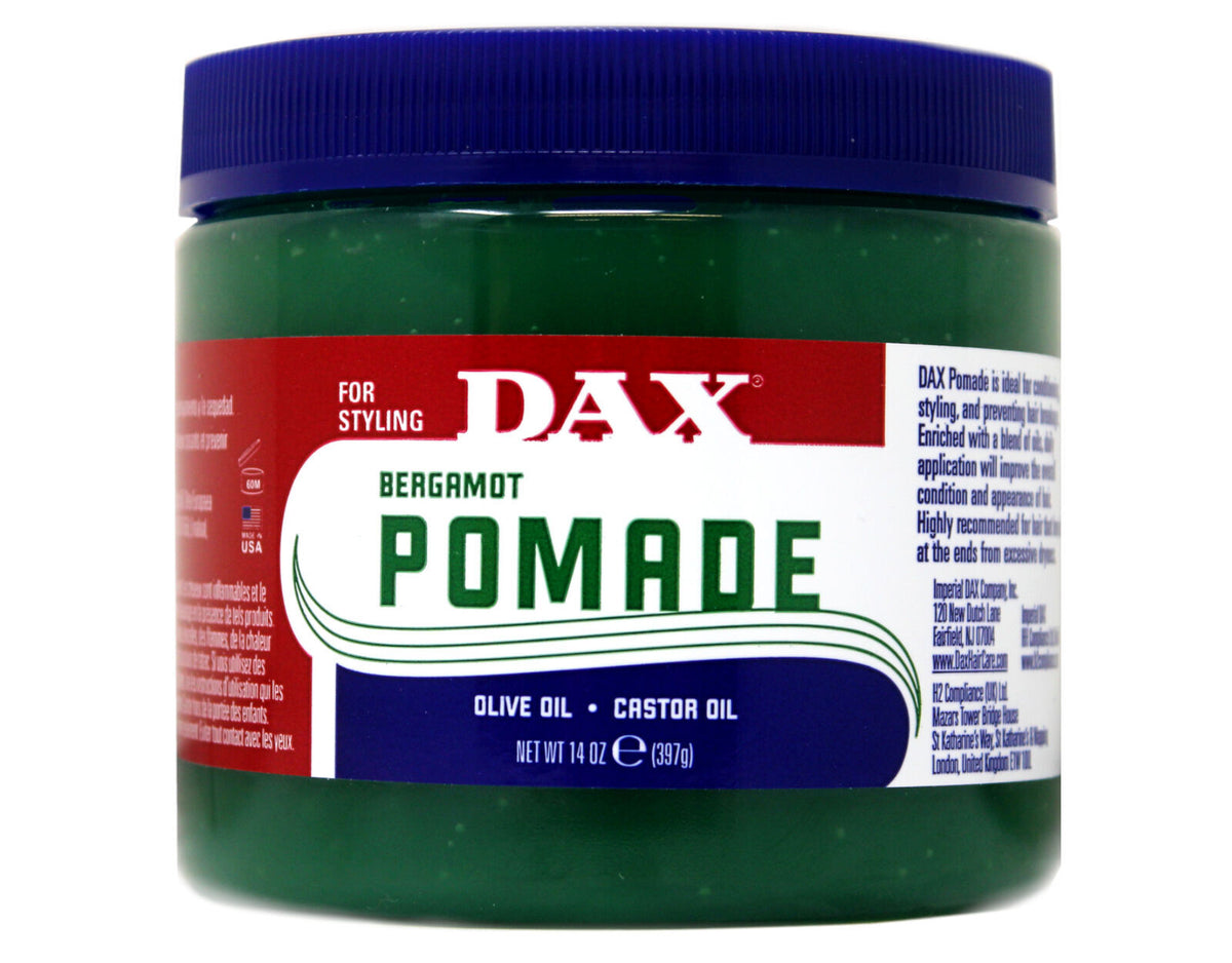 Dax Bergamot Pomade for Styling with Olive Oil & Castor Oil 397g(14oz)