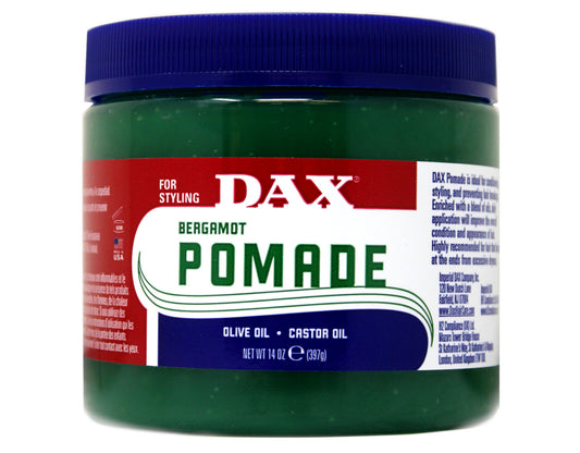 Dax Bergamot Pomade for Styling with Olive Oil & Castor Oil 397g(14oz)