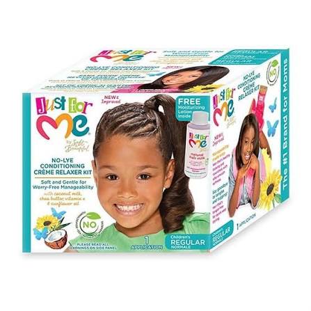 Just For Me No Lye Relaxer Regular 1 Application