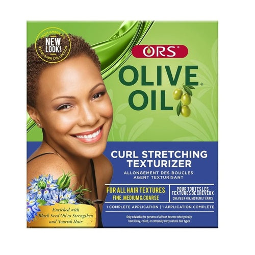 Ors Olive Oil Curl Stretching Texturizer Kit